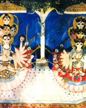 Amriteshvara Bhairava y Amriteshvari Bhairavi